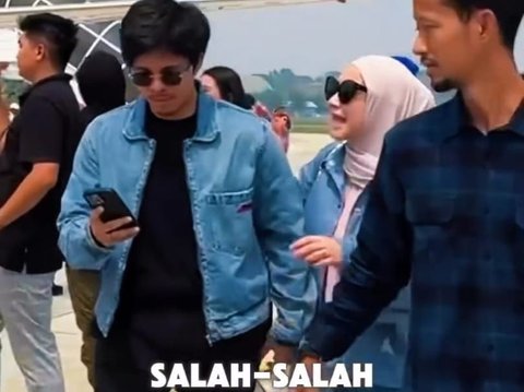 Momen Kocak Atta Halilintar Salah Pegang Tangan Istri